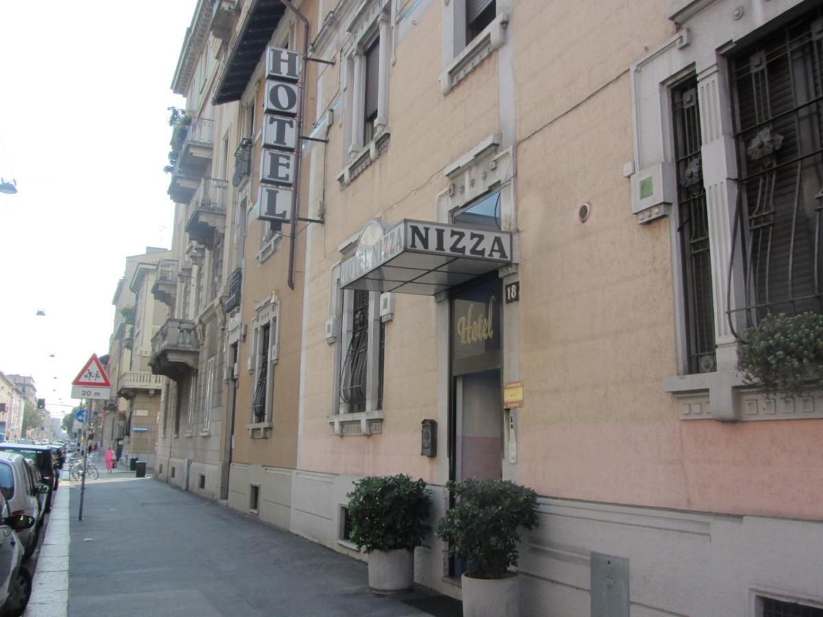 Hotel Nizza Milán Exterior foto